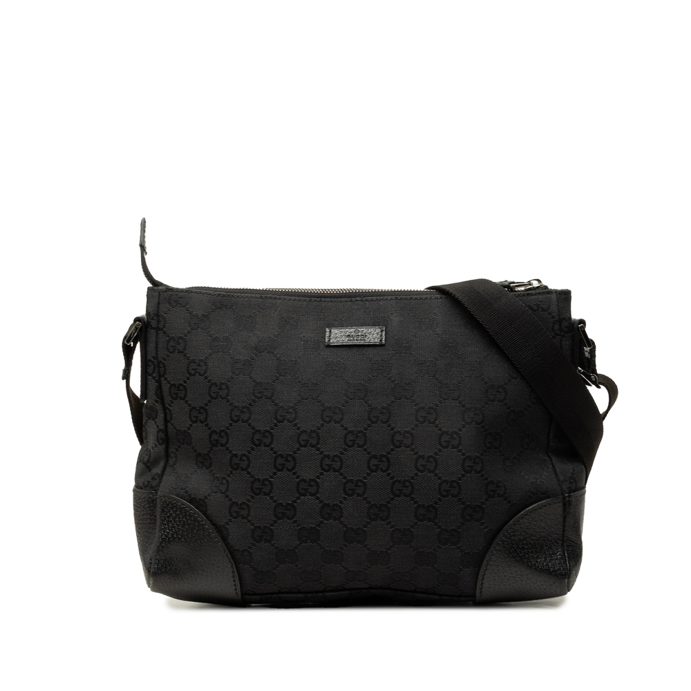 Pre-Loved Gucci GG Canvas Crossbody